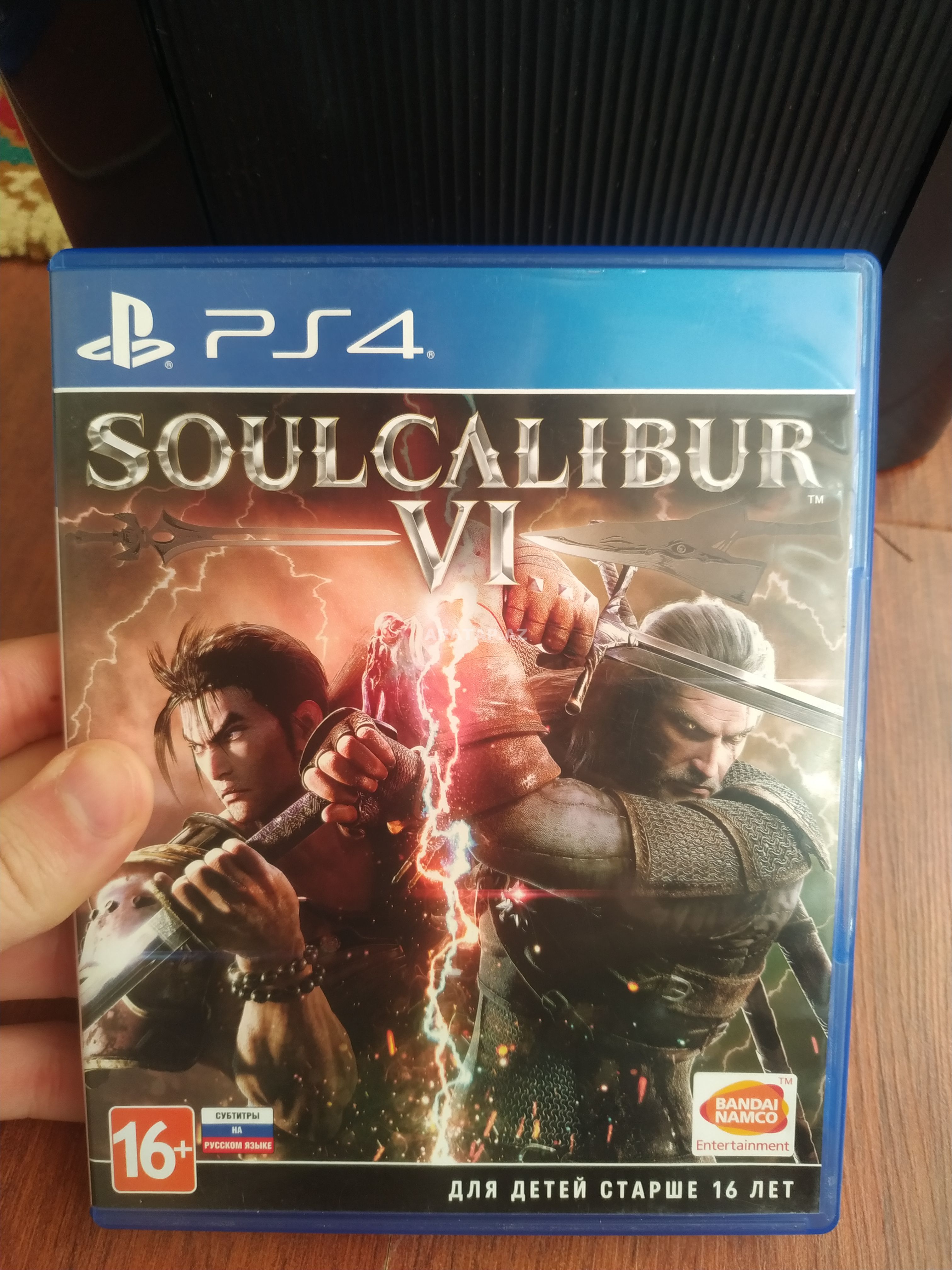 PS4 diski "SOUL CALIBUR VI"