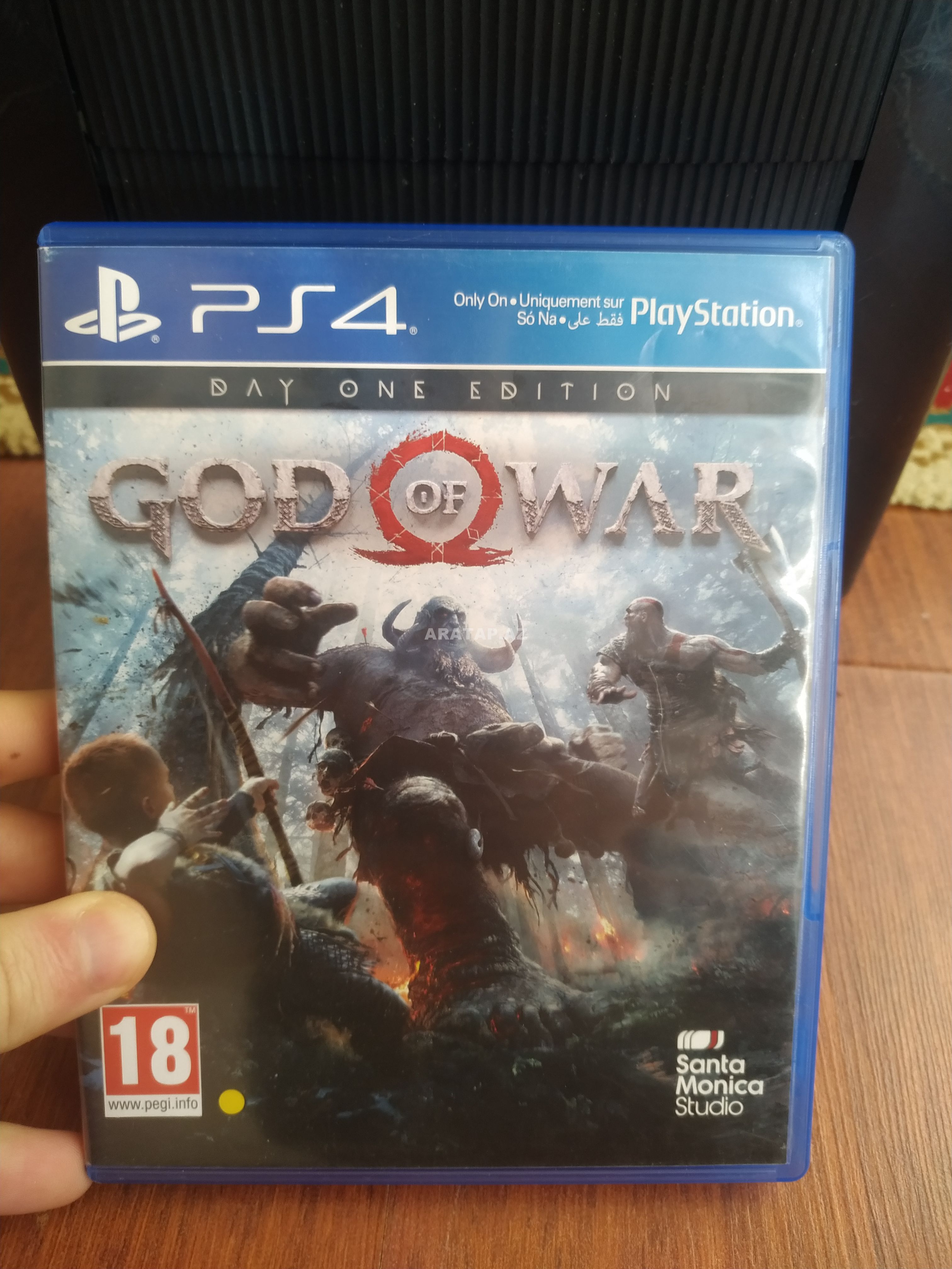 PS4 diski "GOD OF WAR"