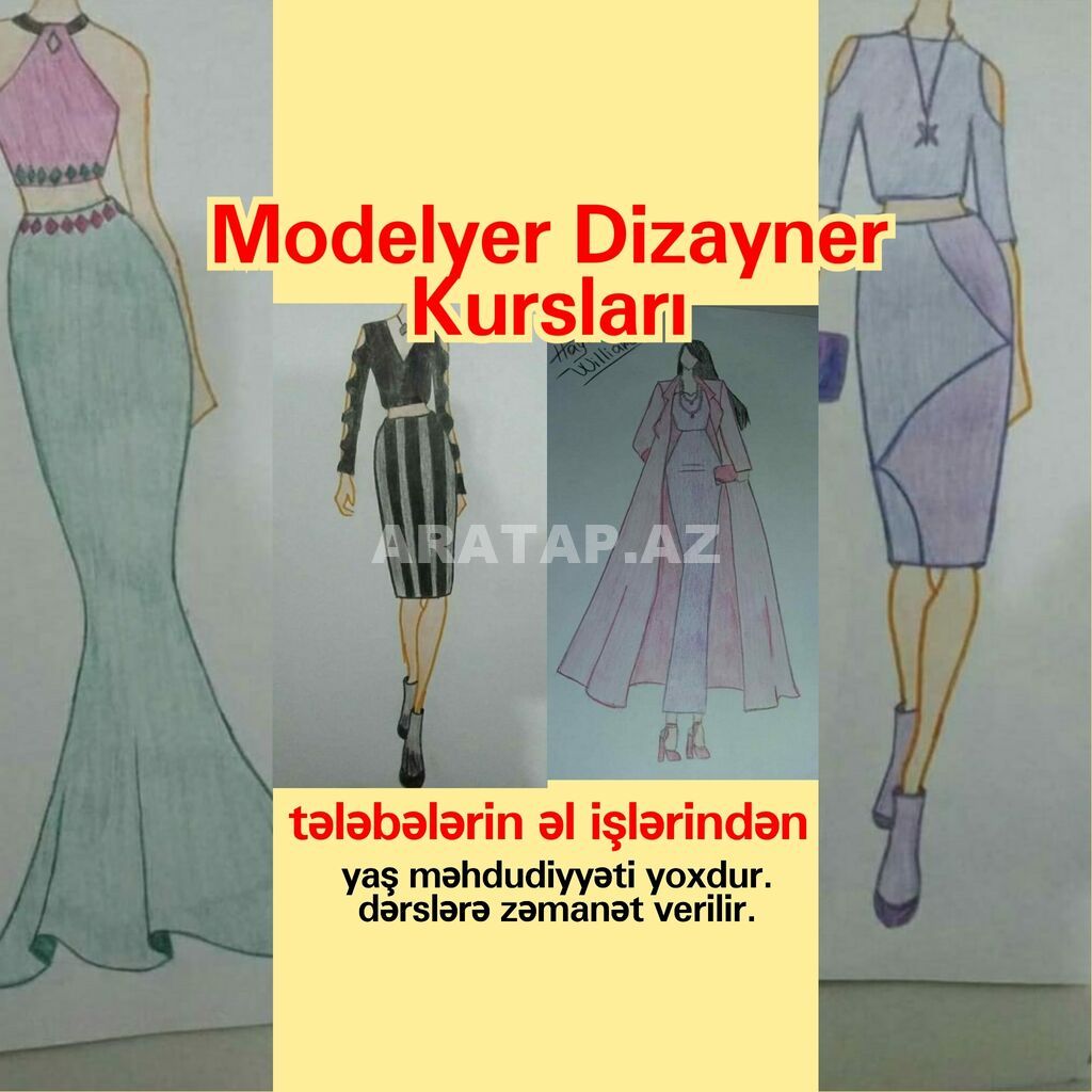 Modelyer Dizayner kursları