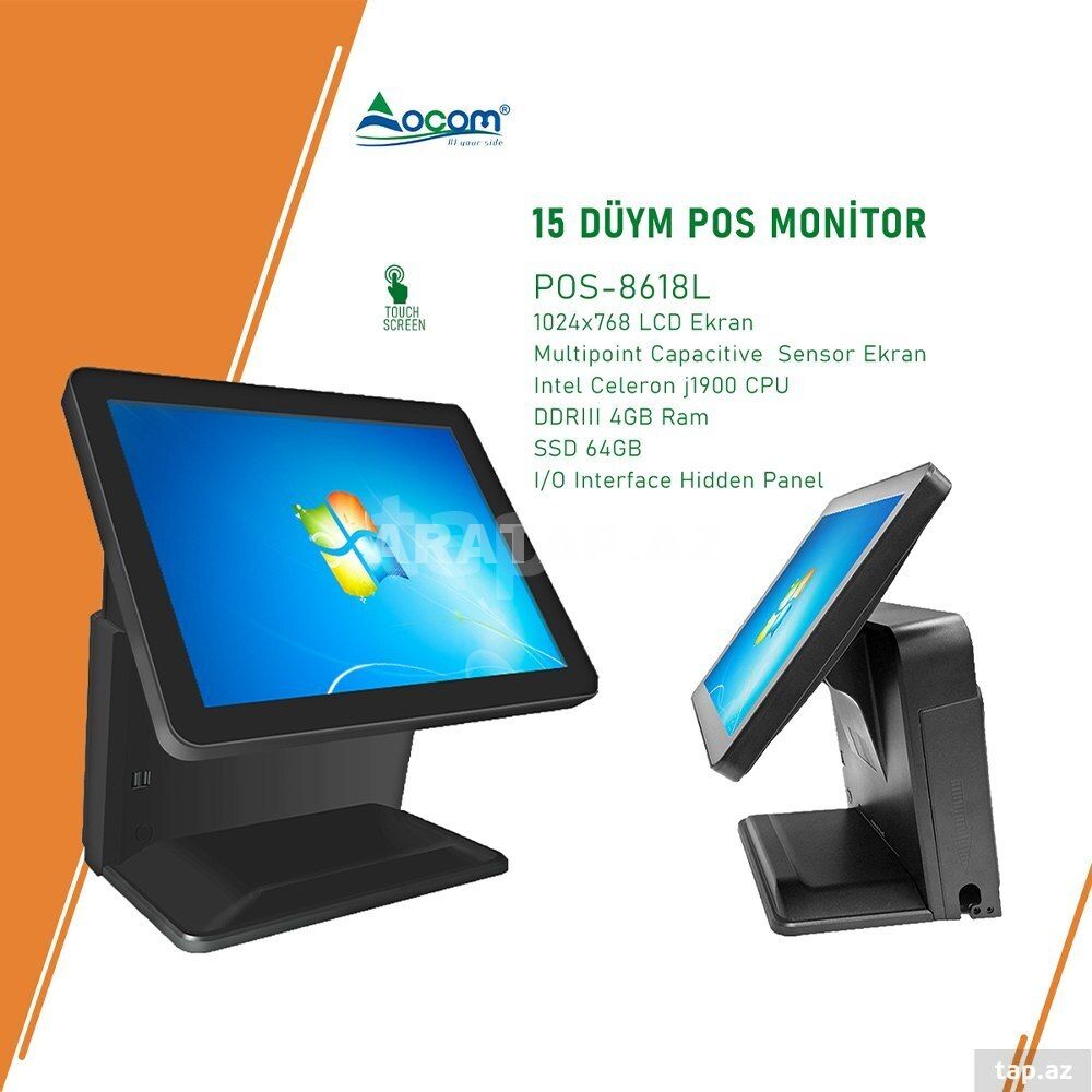 "Ocom Pos 8618L Pos" Monitor