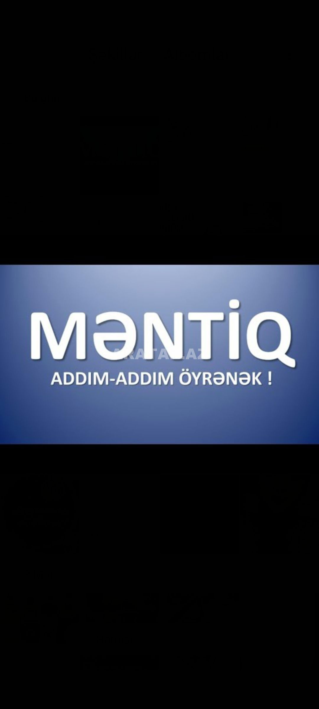 Riyaziyyat və məntiq dərsləri