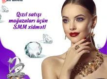 Qızıl satışı mağazaları üçün smm xidməti