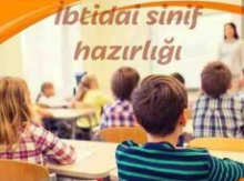 İbtidai sinif dərslərindən hazirliq