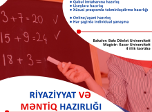 Riyaziyyat və məntiq hazırlığı