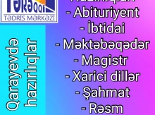 Qarayevdə hazırlıqlar