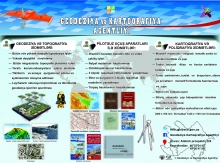 dron,geodeziya,topoqrafiya və kartoqrafiya