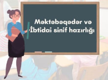 İbtidai sinif və məktəbə qədər hazirliq