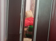 3 qapılı andresollu paltar dolabı şifoner