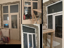 Plastik qapi pencere