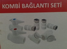 Kombi Bağlantı Set - Alb