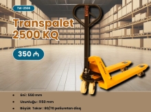   Transpalet Bar 2500kq