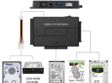 Universal USB 3.0 to IDE SATA convertor with power switch