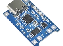 Зарядное устройство Type-c/Micro/Mini USB 5V 1A 18650 TP4056