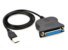 USB 2.0 to 25 Pin DB25 Parallel Port Cable