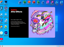"Adobe After Effects 2025" proqramı