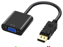 DisplayPort to VGA Converter