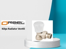 Radiator ventili köşə Orsel