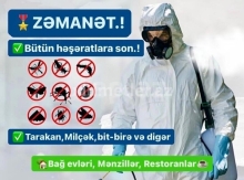Bağların, Evlərin Dezinfeksiyası