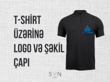 Köynək üzərinə çap xidməti