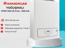 Kombi yoğuşmalı İmmergas Tera 38-32 kw