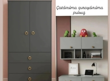 Dolab və yazı masası